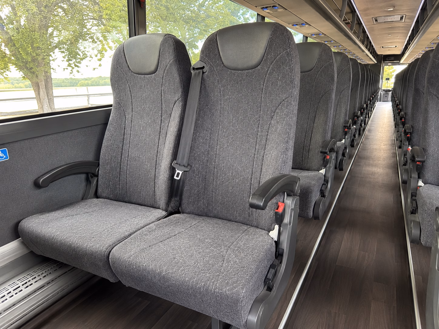 chesapeake charter bus services inside