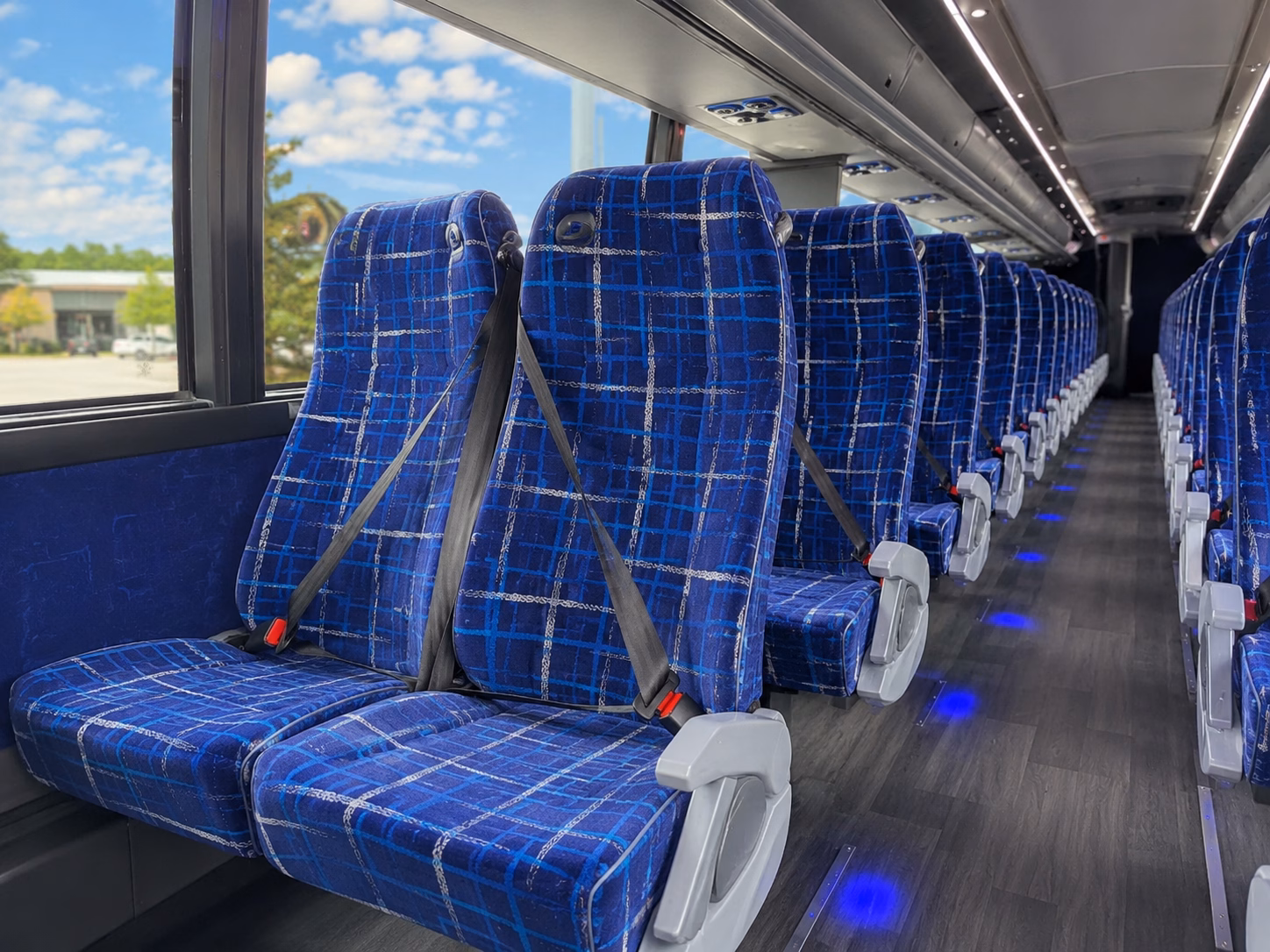 chesapeake sporting event transportation onboard seating